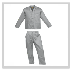 Grey Conti Suit Overalls