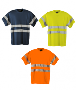 Barron Poly Cotton 150gm T Shirts with Reflective Tape