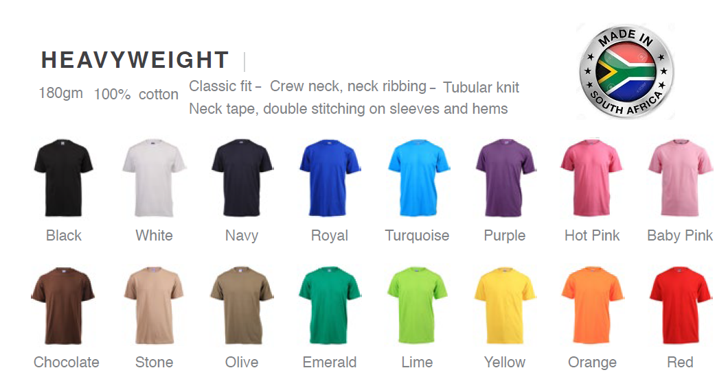 180 gsm shirt